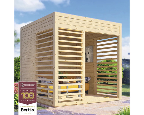 Pavilion-foișor lemn Bertilo Unico cu podea 226x234 cm, | HORNBACH