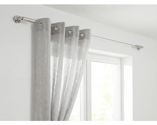 Cortină pe tijă de perdea cu cablu din oțel inoxidabil în fața ferestrei