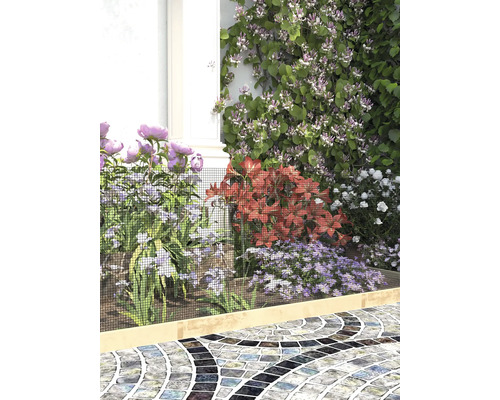 Plasă gard/ volieră Kaiserthal 3x1 m negru | HORNBACH