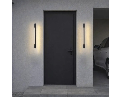 Aplică cu LED integrat Rabalux Zilina 8W 320 lumeni 3000K, negru