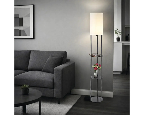 Lampadar Rabalux Bronn E27 40W, H 150 cm, negru