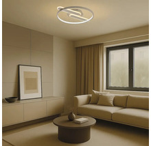 Plafonieră cu LED integrat Rabalux Brantiel 55W 400 lumeni 3000K, bej