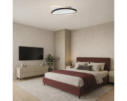 Plafonieră cu LED integrat Rabalux Brantiel 57W 3250 lumeni 3000K, albă