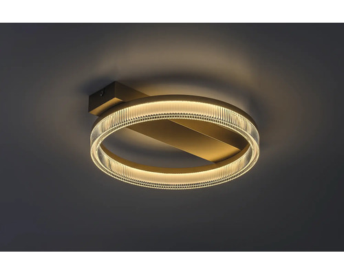 Plafonieră cu LED integrat Rabalux Rivona 18W 1400 lumeni 3000K, auriu