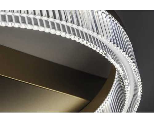 Plafonieră cu LED integrat Rabalux Rivona 18W 1400 lumeni 3000K, auriu
