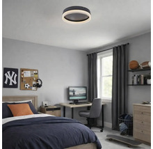 Plafonieră cu LED integrat Rabalux Seraphiel 18W 1110 lumeni 3000K, negru