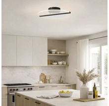 Plafonieră cu LED integrat Rabalux Norael 20W 1410 lumeni 3000K, neagră
