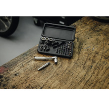 Mini set chei tubulare WGB 1/4", crom-vanadiu