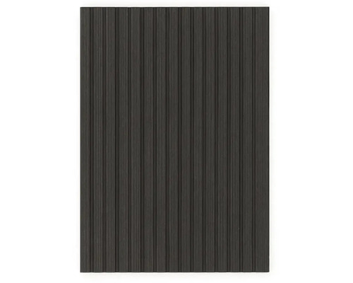 Panou de perete cu structură de lamele verticale pentru placarea decorativă a pereților interiori.