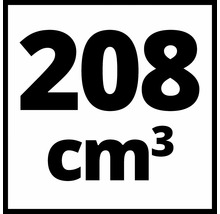 Simbol pentru capacitate cilindrică de 208 centimetri cubi