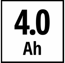 Simbol pentru o capacitate a bateriei de 4,0 amperi oră