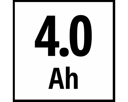 Simbol pentru o capacitate a bateriei de 4,0 amperi oră
