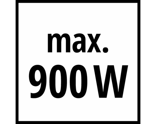 Simbol pentru o putere maximă de 900 wați.