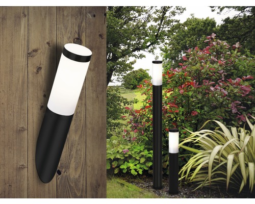 Corpuri de iluminat de grădină pentru montare pe perete și pentru montare pe sol în exterior