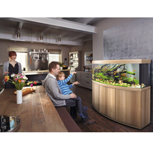 Acvariu Juwel Vision 450 cu iluminare LED, încălzitor, filtru interior, fără dulap inferior inclus fag