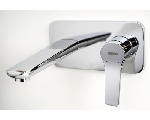 Baterie de perete pentru baie cu logo Ferro