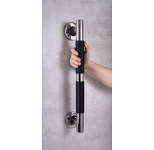 Mâner susținere RIDDER Ken 45 cm crom/negru