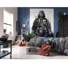 Fototapet vlies IADX4-017 Into Adventure Star Wars Watercolor Vader 200x280 cm