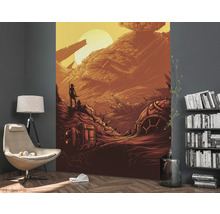 Fototapet vlies IADX4-027 Into Adventure Star Wars Jakku Star Destroye 200x280 cm