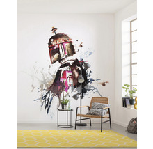 Fototapet vlies IADX5-021 Into Adventure Star Wars Watercolor Boba Fet 250x280 cm