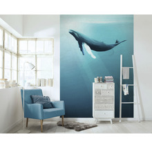 Fototapet vlies IAX4-0045 Into Adventure Artsy Humpback Whale 200x280 cm