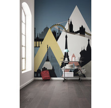 Fototapet vlies IAX6-0025 Into Adventure Sightseeing 300x280 cm
