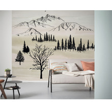 Fototapet vlies IAX6-0031 Into Adventure Backcountry 300x280 cm