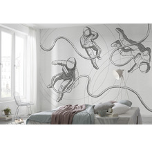 Fototapet vlies IAX8-0015 Into Adventure Extraordinary Astronauts 400x280 cm