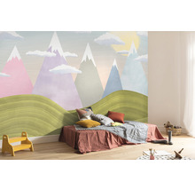 Fototapet vlies IAX8-0032 Into Adventure Hilltops 400x280 cm