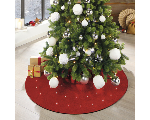 Brad împodobit cu protecție pentru brad