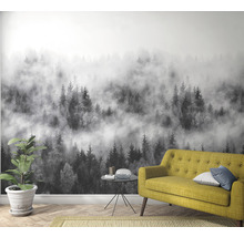 Fototapet vlies Smart Art Easy 47268 pădure antracit/gri 159x270 cm