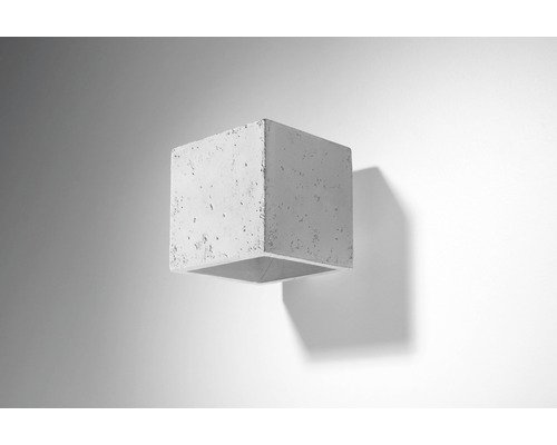 Lumină de perete cubică din beton