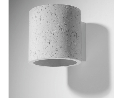 Lămpi de perete cilindrice din gips