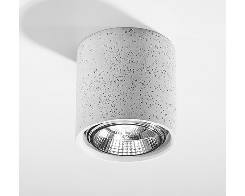 Lumină de plafon din beton