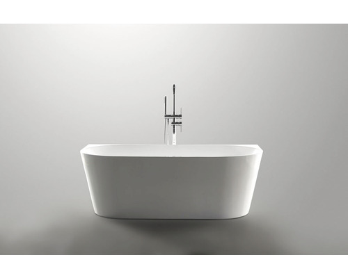 Cadă de baie independentă cu robinet