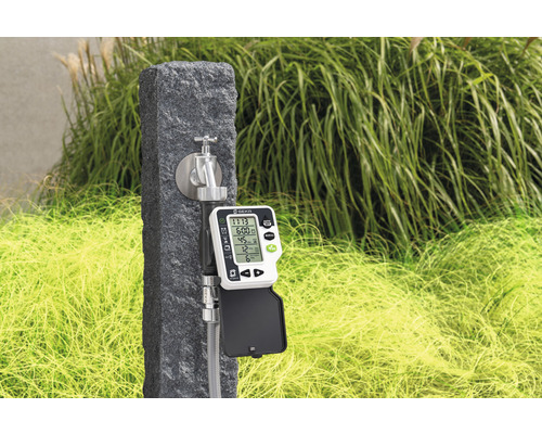 Logo Geka pe computerul de irigare cu robinet de apă