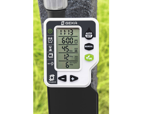 Calculator de irigare GEKA cu afișaj digital