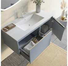 Set mobilier baie suspendat Savinidue Cielo 100 cm Blu Pastello