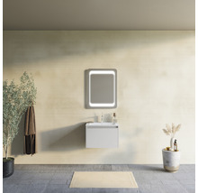 Set mobilier baie suspendat Savinidue Cielo 60 cm Grigio Perla