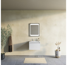 Set mobilier baie suspendat Savinidue Cielo 60 cm Bianco