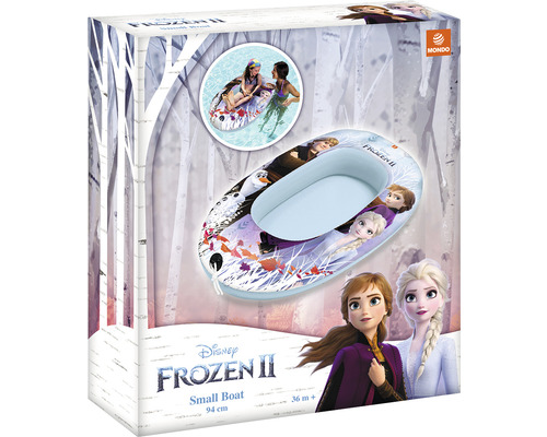 Ambalajul unei bărci gonflabile mici cu inscripția Regatul de gheață 2
