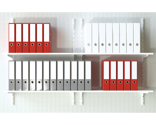 Rafturi cu dosare pentru organizare birou