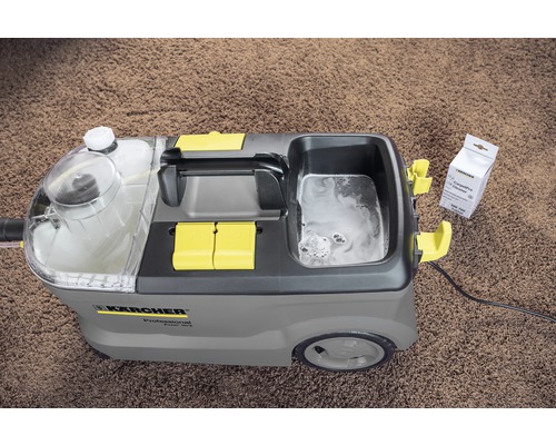 Aspirator cu injecție-extracție Kärcher cu detergent pe covor