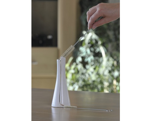 Set perii pentru sticle cu suport de scurgere