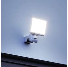 Lumină de exterior pătrată cu senzor de mișcare montată pe perete