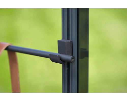 Vizualizare detaliată a unui dispozitiv de suspendare cu bară