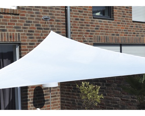 Pânză de umbrire albă pentru spațiul exterior