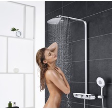 Sistem de duș cu termostat Grohe Rainshower Smartcontrol Duo 360, duș fix Rainshower Duo 360, pară duș 2 funcții, crom-thumb-4