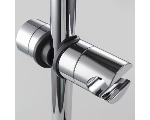 Suport reglabil pentru duș din metal