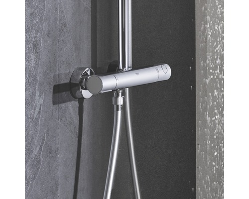 Baterie termostatată de suprafață pentru duș